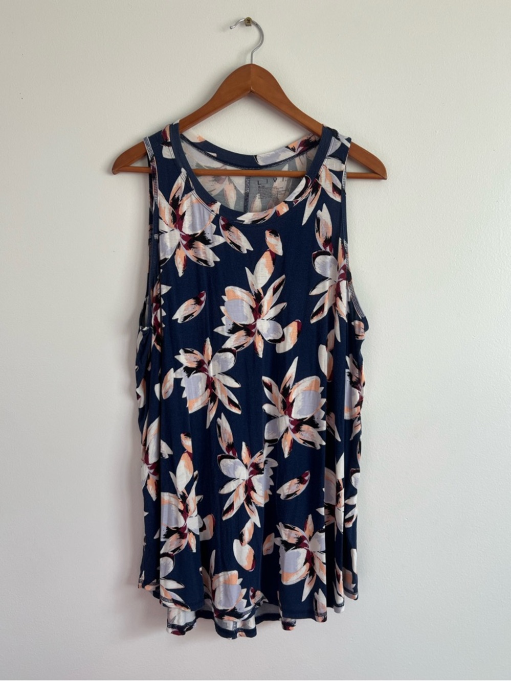 Livi Active Tropical Floral Print Active Tank Top